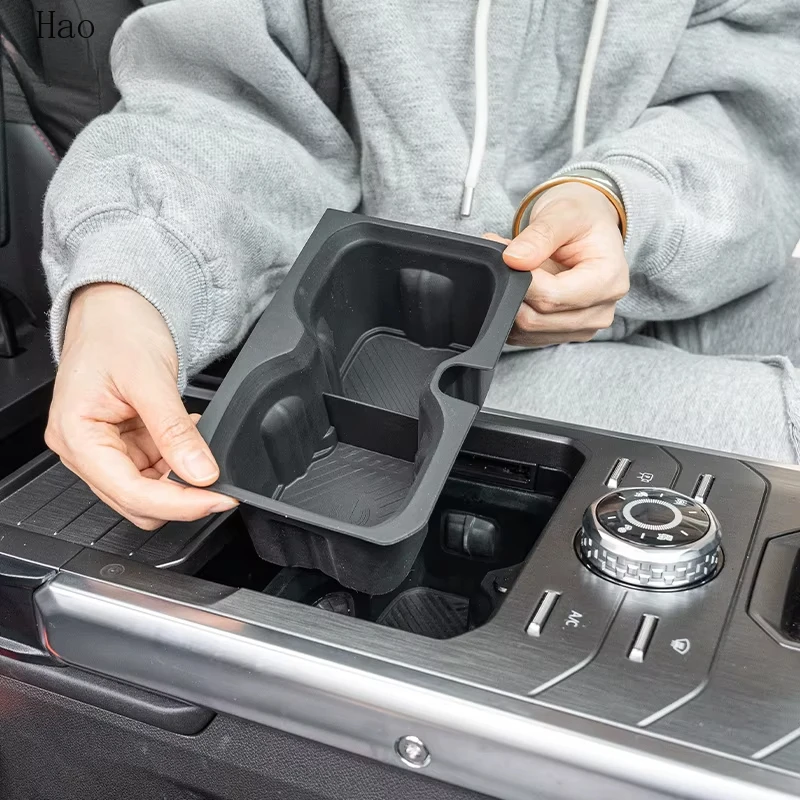 

New central control silicone cup pad For Jetour Traveller T2 2023 2024 2025 cup cover waterproof and easy to clean Cup holder