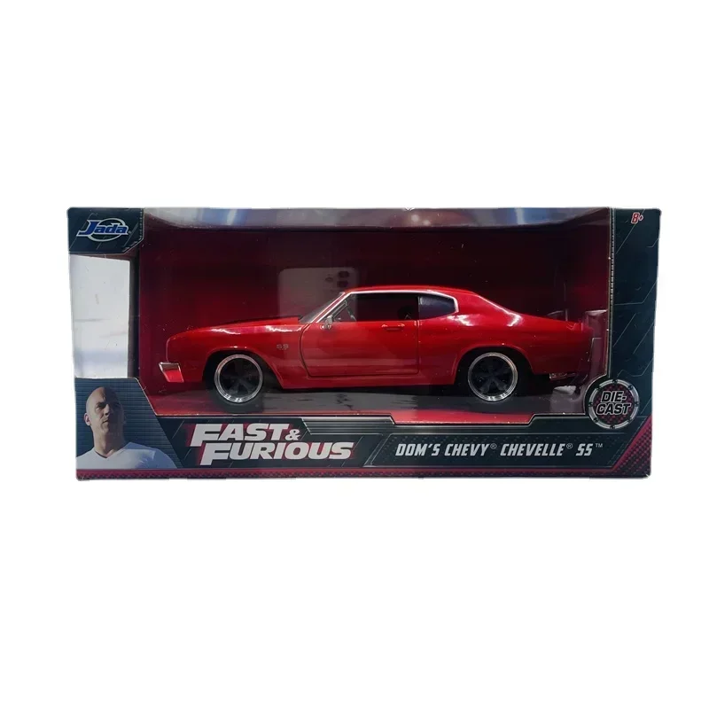 JADA 1:24 Fast and Furious Jada Toys 1:24 1970 Chevrolet SS Alloy model children\'s birthday gift