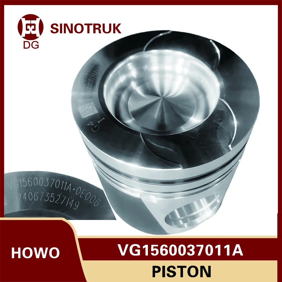 

Sinotruk HOWO Truck 371HP WD615 Engine Parts Piston Vg1560037011A
