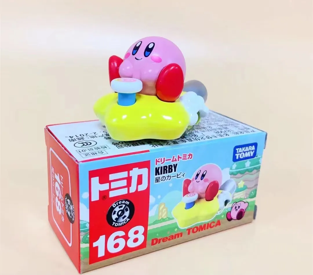 Takara Tomy Dream Tomica No.168 Kirby 4Cm Action Car Toy Mini Die Cast Alloy Car Model Boy Christmas Birthday Gift