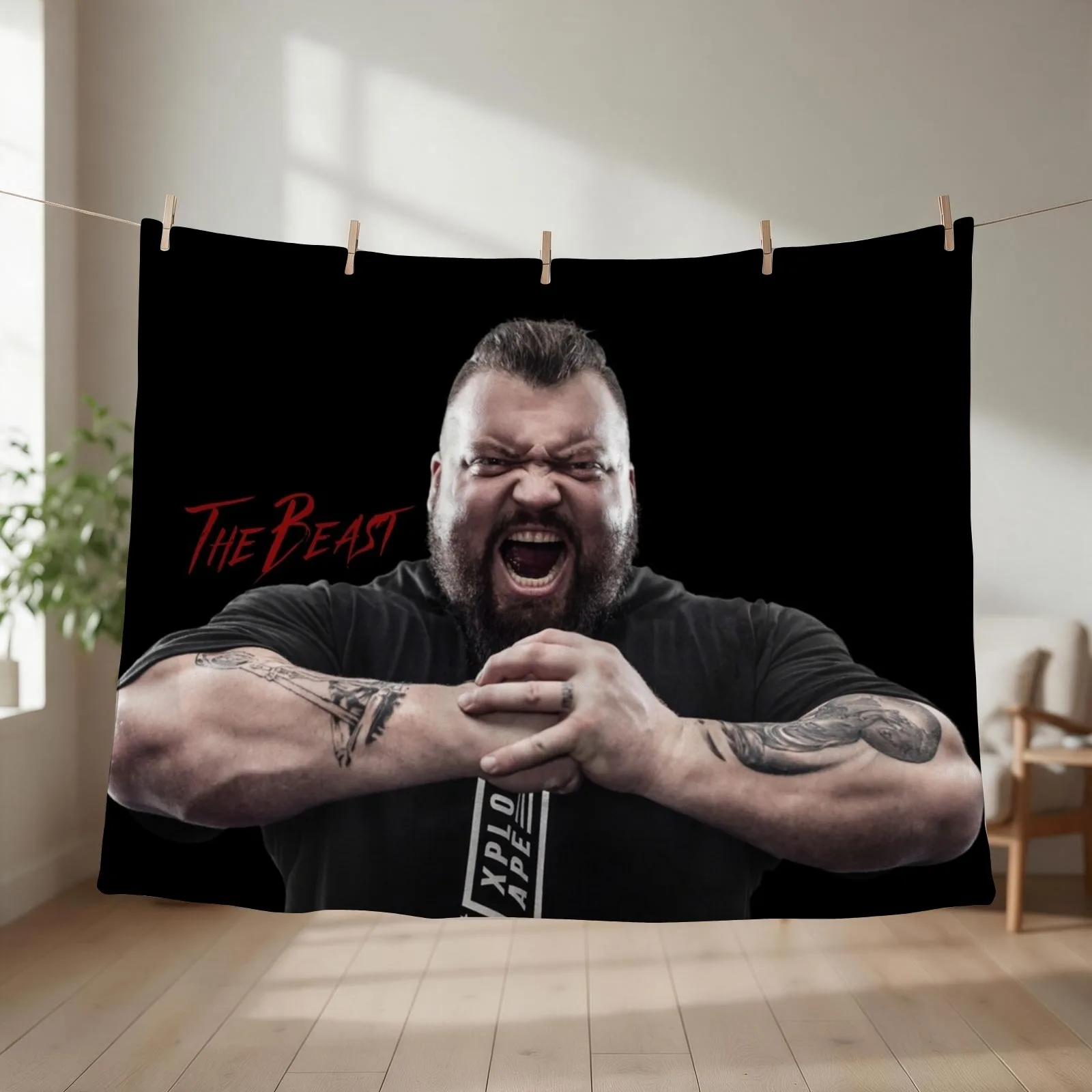 Eddie Hall - The Beast Throw Blanket Luxury Throw bed plaid Luxury St Nap Blankets
