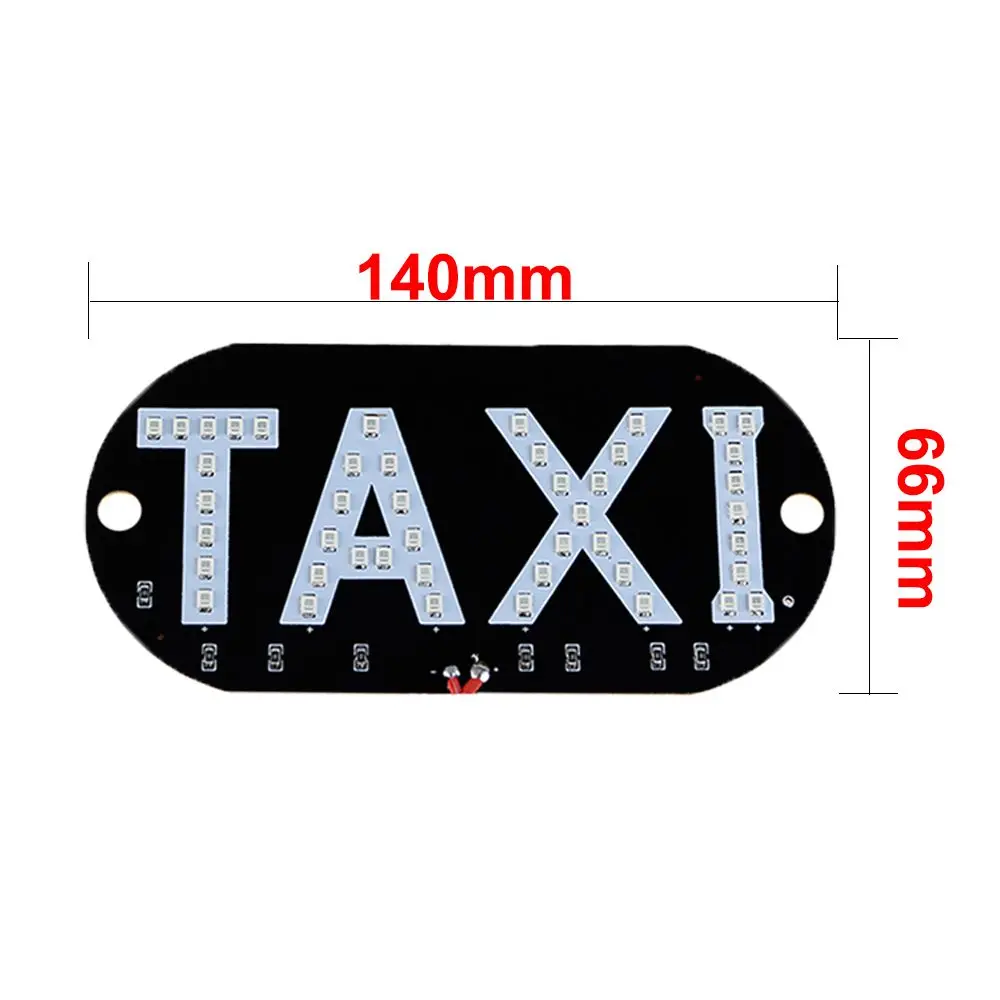 Colorful Taxi Led Convenient  Light Led Sign Bulbs Instrument Lights Windscreen Cab Indicator Automobiles Auto Replacement Parts view 6