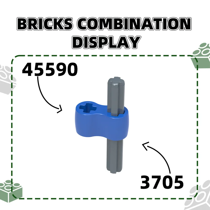 WANGE 169 sztuk/partia 45590 Krzyż 2x miękki żelowy blok Moc Kolorowe akcesoria kompatybilne z klockami DIY Zabawka dla dzieci Zestaw do składania w pudełku prezentowym