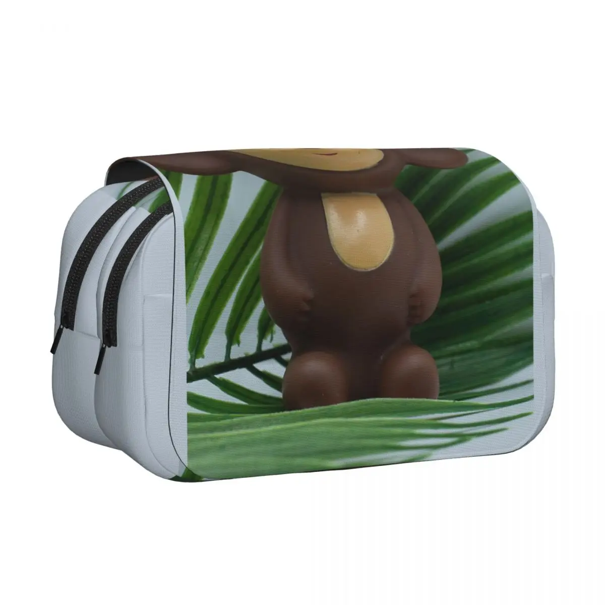 Cheburashka Pencil Case Pencil Pouch Hard Shell Leather Big Capacity Pen Box Pencil Bag for Boy Girl Gifts