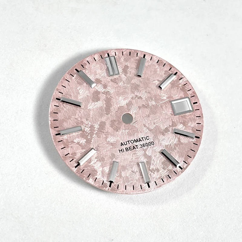 Custom Sakura Pink Watch Face for NH35 Movement