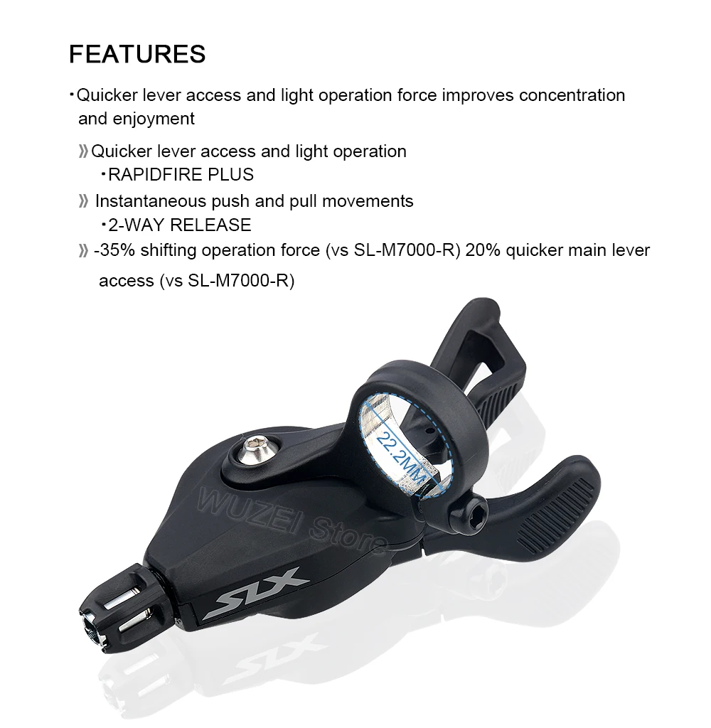 SHIMANO SLX Right Shift Lever 1X12 Speed SL-M7100-R SLX Rear Derailleur RD-M7100-SGS 12V Mountain Bike Transmission K7 MTB Kit