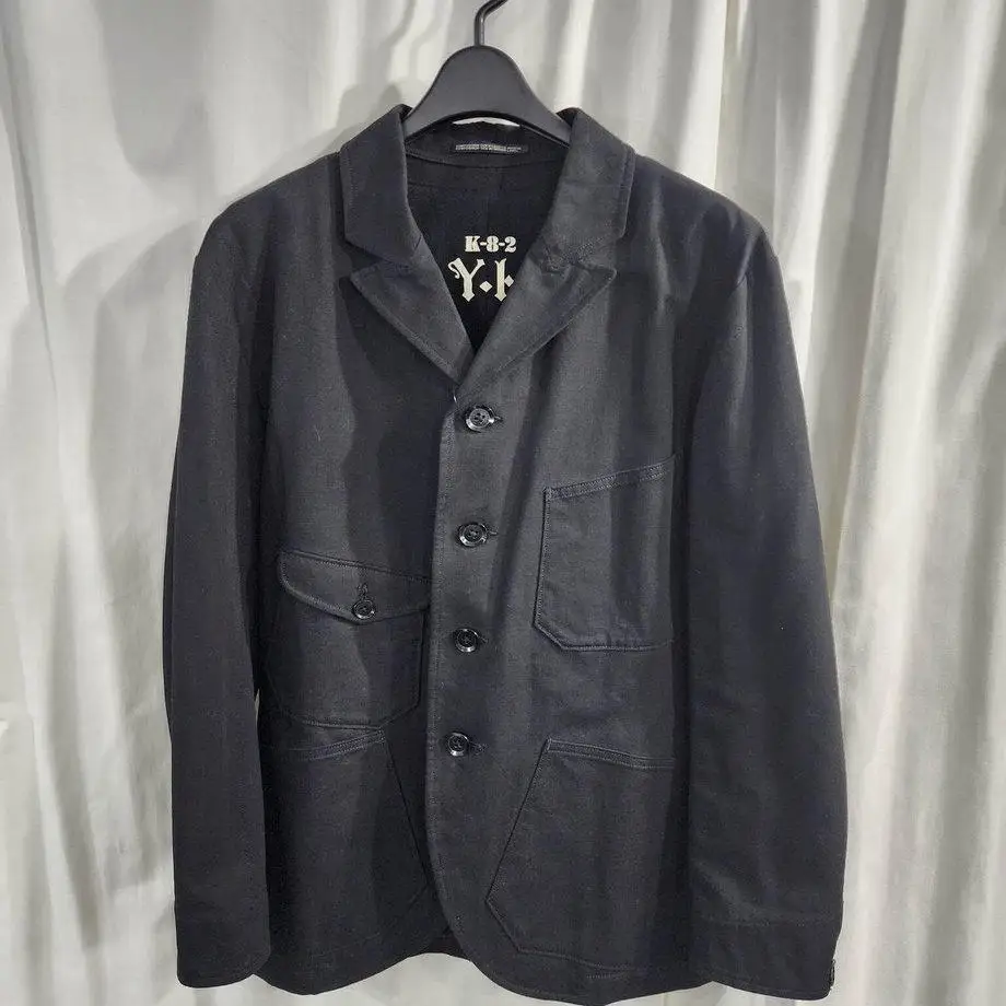 

ТОП-ЯМАМОТО ® Мужской черный пиджак в японском стиле ретро с повседневным воротником и костюмом на пуговицах