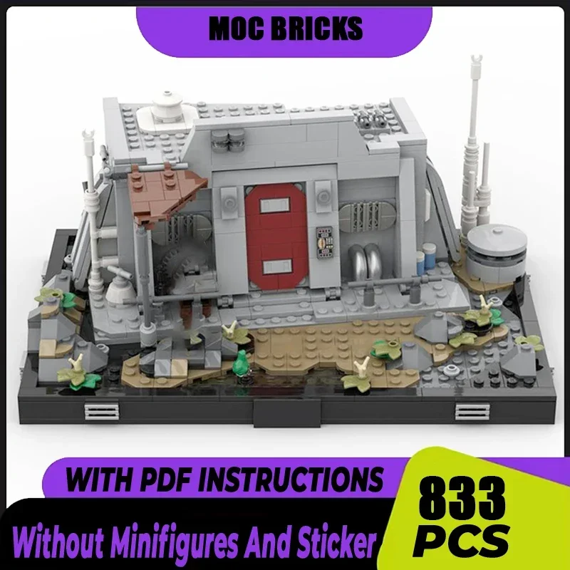 

Серия Star Movie Moc, строительные кирпичи, приключенческое место для отдыха, модель здания, технология, модульные блоки, строительные блоки, игрушки, подарки