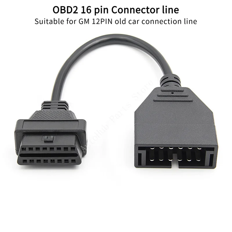 

16-контактный разъем OBD2 Подходит для линии подключения старого автомобиля GM 12PIN