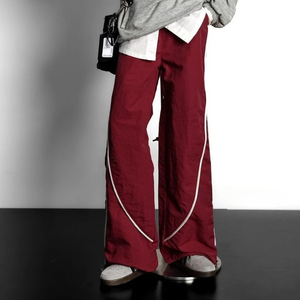 1/4 1/3 Doll's Clothes for 45/70-73/75/77cm Bjd Doll Long Wide Leg Splice Sports Pants Dress Up Toys Doll Accessories, No Doll