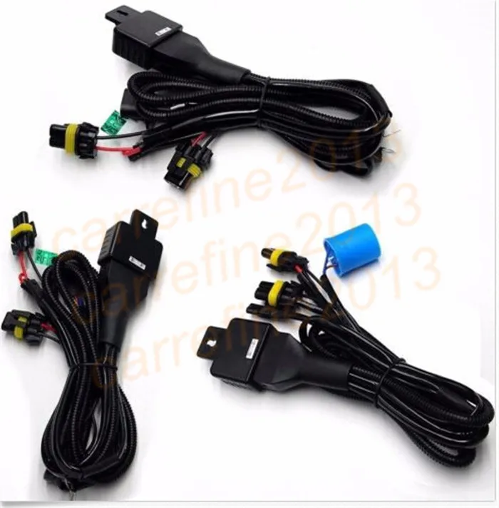 Rockeybright H4 9003 HB2 bi-xenon controller Relay H13 hid cable H4 9004 9007 Headlight Retrofit connect hid bixenon projector
