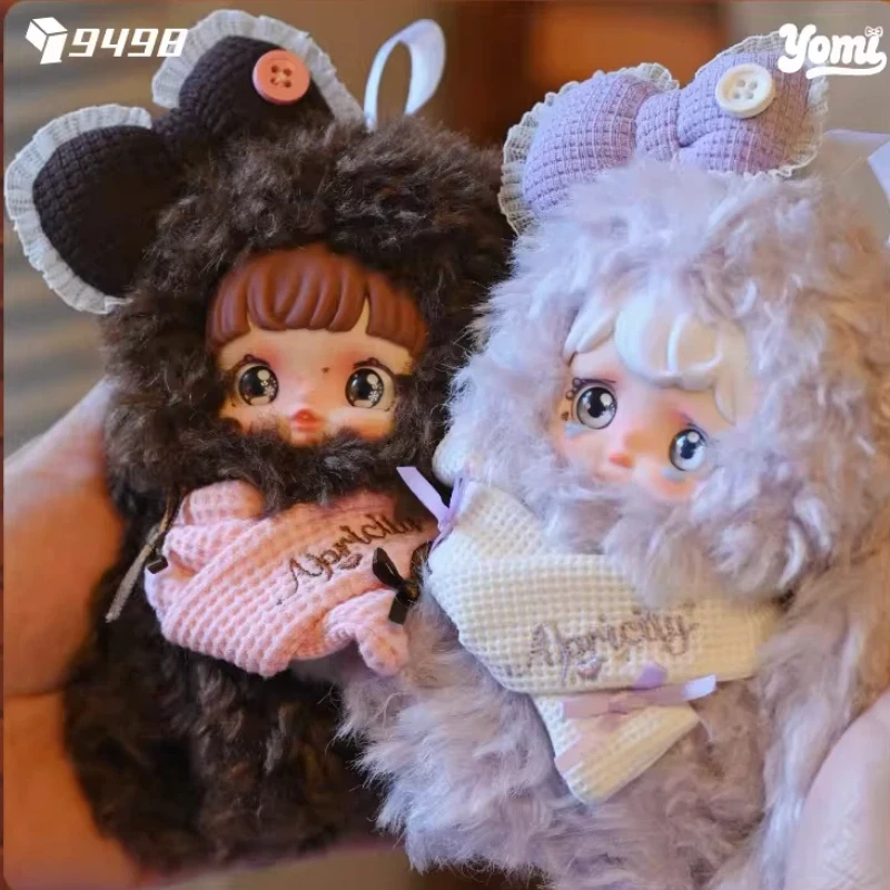 

In Stock Yomi Balmy Winter Days Plush Doll Blind Box Cute Fluffy Keychain Bag Charm Desktop Ornament Gift For Toy Collectors
