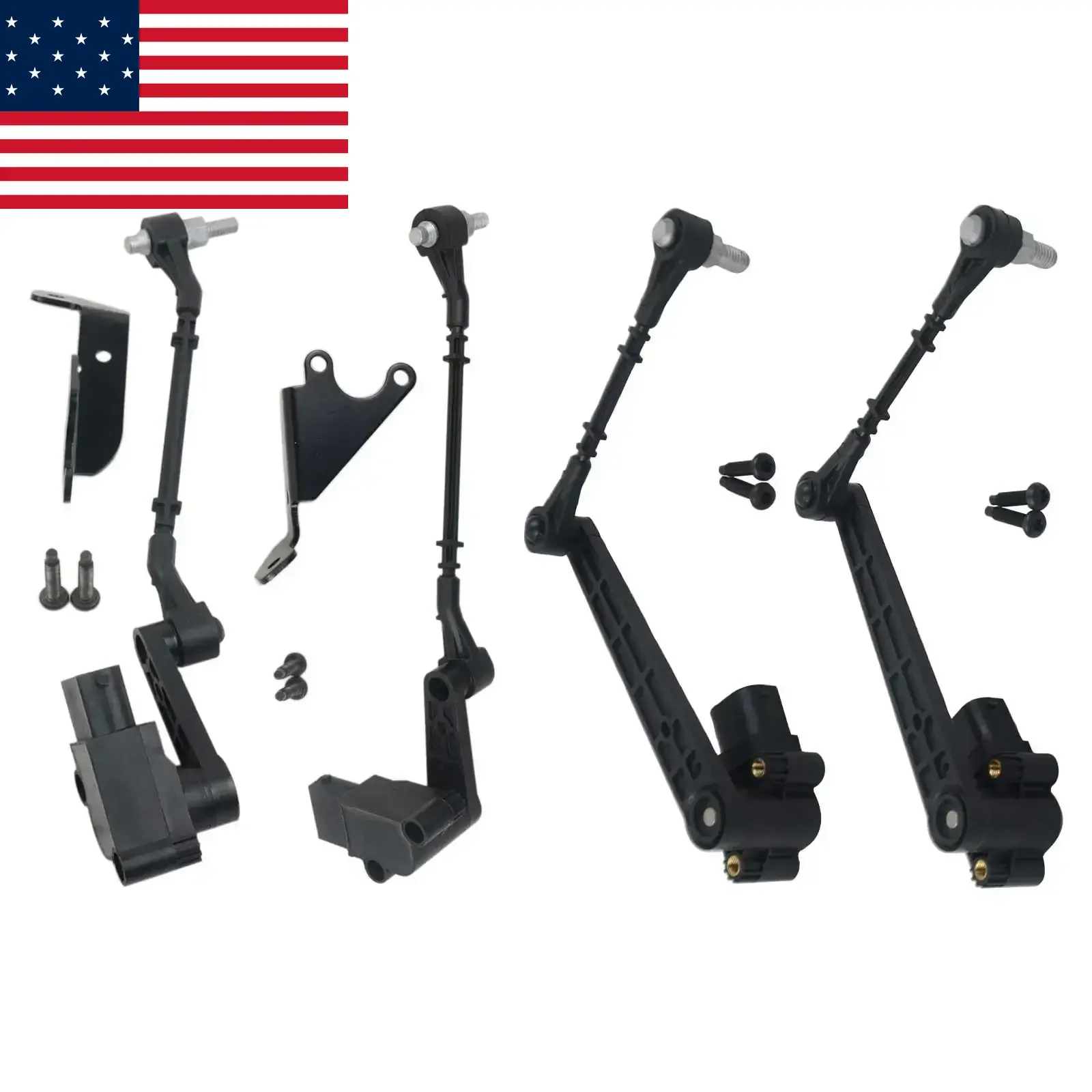 AP03 4pcs Front&Rear L+R Height Level Sensor  For Land Rover Discovery 2 Range Rover L322 LR020628 LR020626 LR020627 LR020629