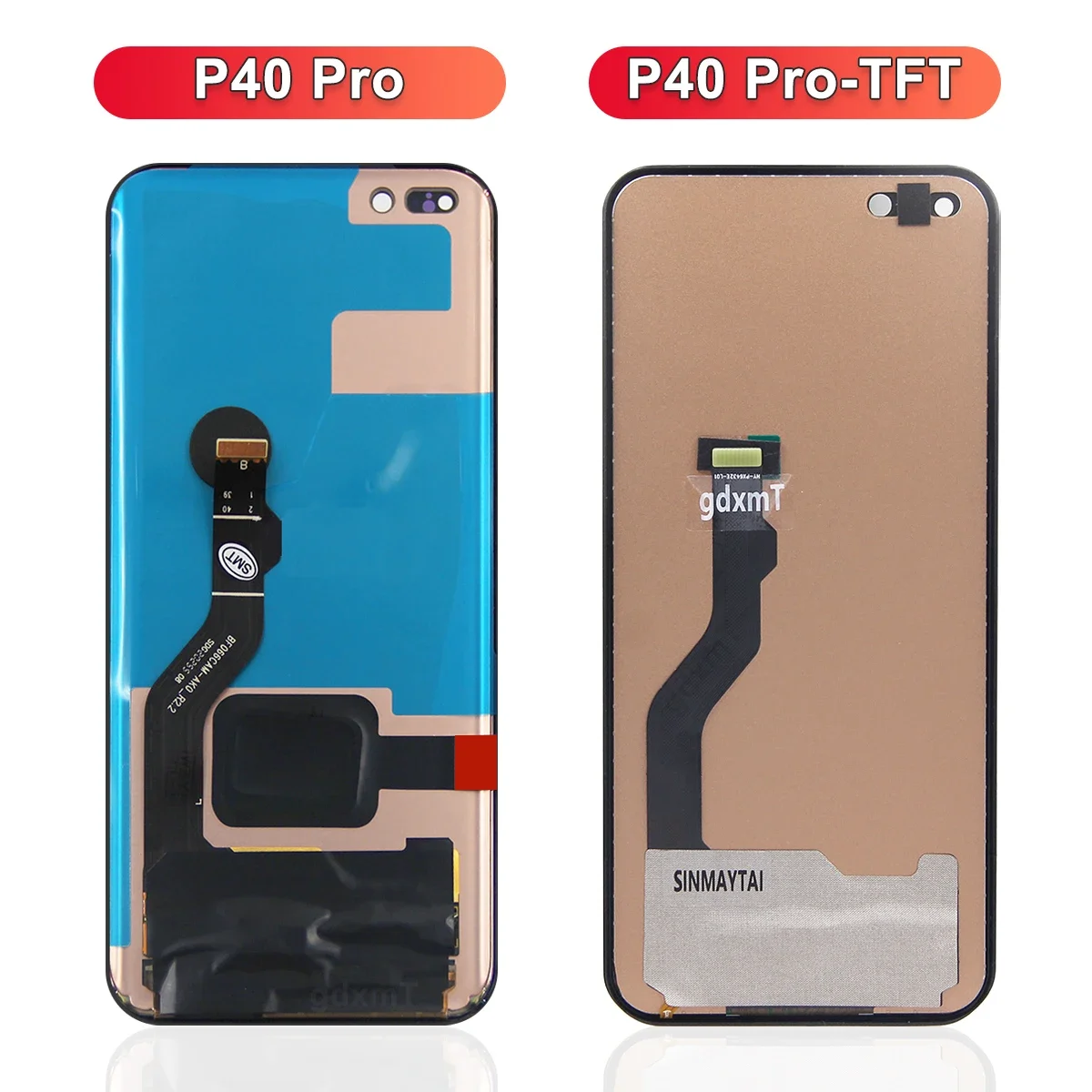 For HUAWEI P40 Pro Tested P40Pro ELS-NX9 ELS-N04 AN00 TN00 LCD Display Touch Screen Digitizer Assembly Replacement