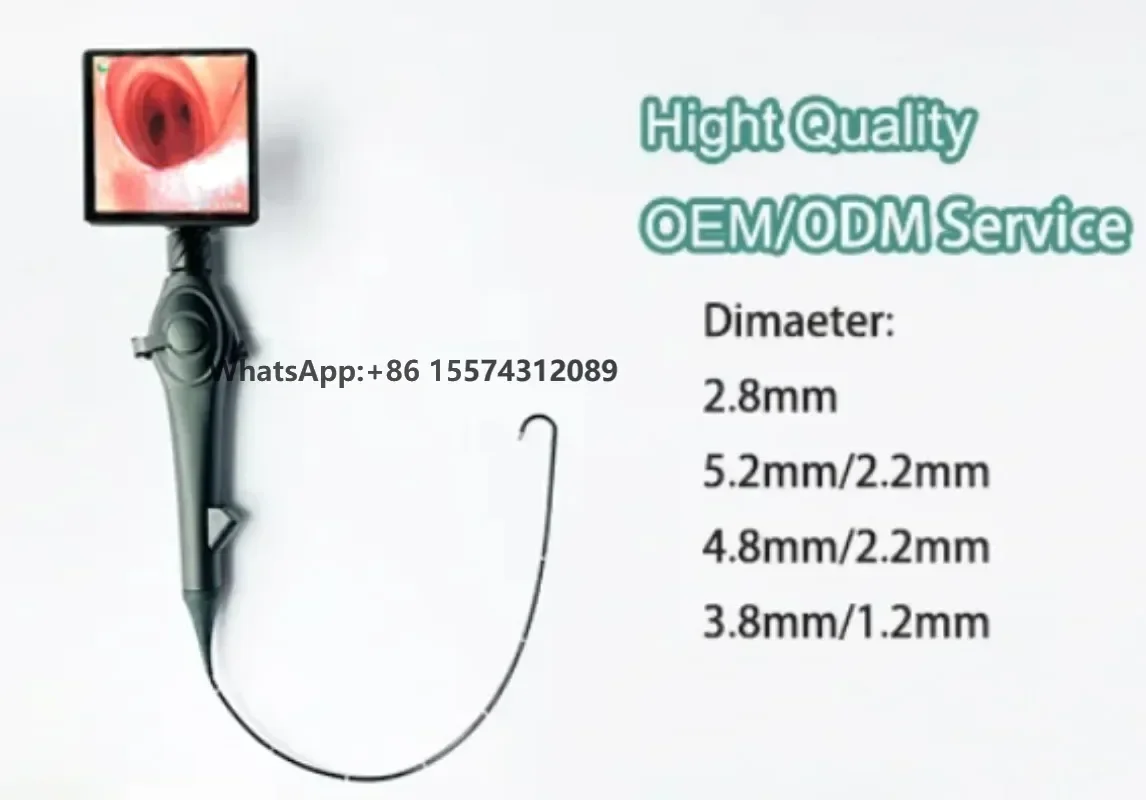 flexible videoscope endoscope inspection Visual laryngoscope