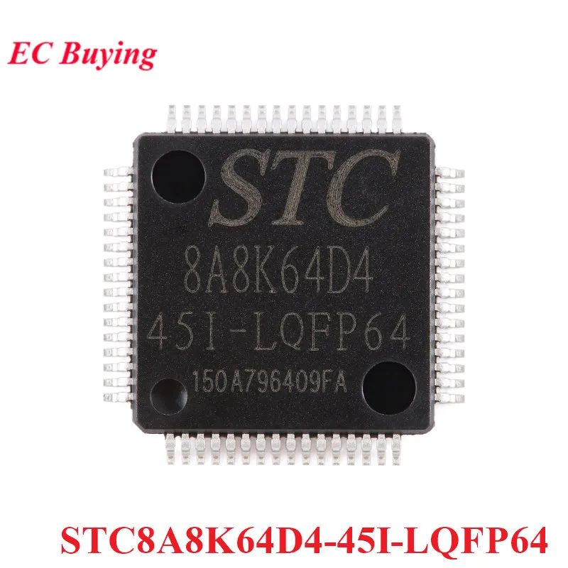 STC8A8K64D4 STC8A8K64D4-45I STC 8A8K64D4 LQFP64 LQFP48 LQFP44 STC32F12K54-64I-QFN48 Single Chip 1T 8051 Mikrocontroller MCU IC – Detail 2