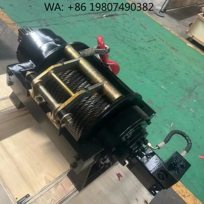 Multi-Ton Hydraulic Capstan Pulling Recovery Winch 3–50 Ton, Stable Cable Gear for Towing Trucks, Wreckers, Recovery Vehicles &