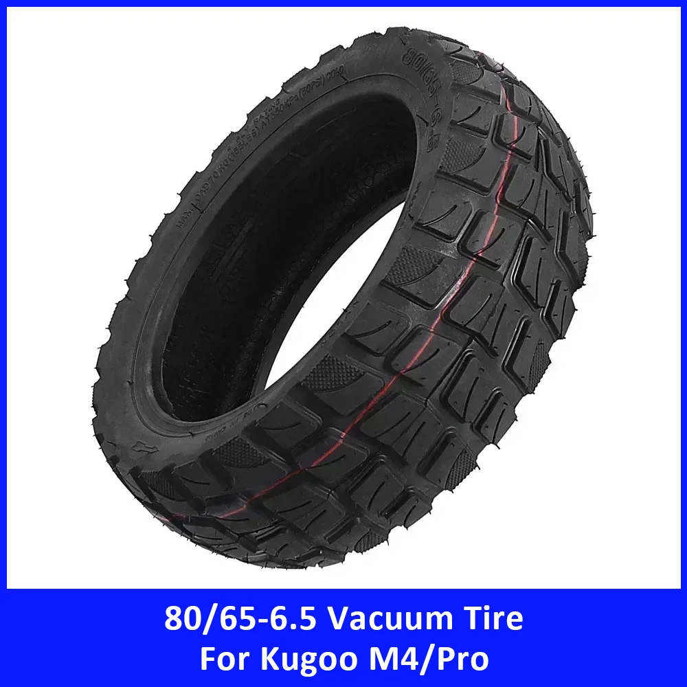 10Inch 80/65-6.5 Tubeless Tire for Kugoo M4 M4 Pro G2 Pro for Kukirin G2 Max for Zero 10X Electric Scooter 10x3 Vacuum Tyres