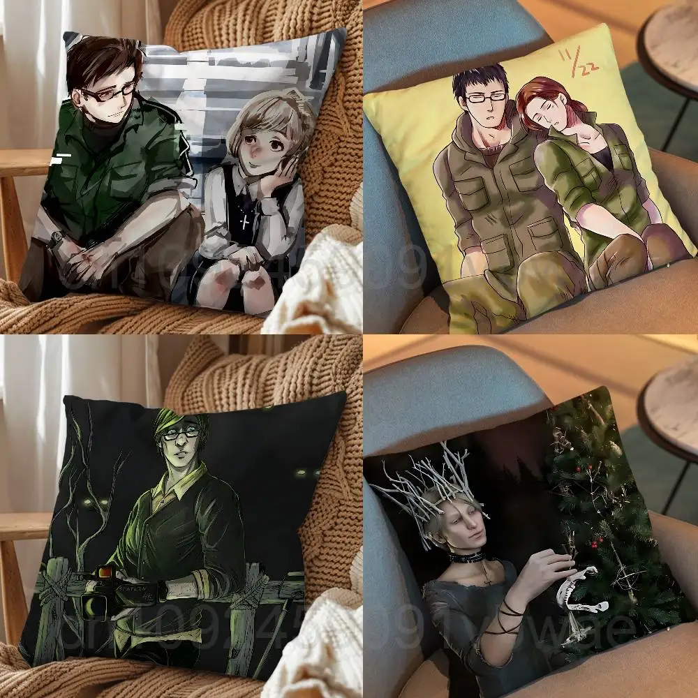 

Blake Langermann Outlast 2 Pillow Case Anti-dustmite Pillowcase Invisible zipper silky short plush Sofa cushion cover