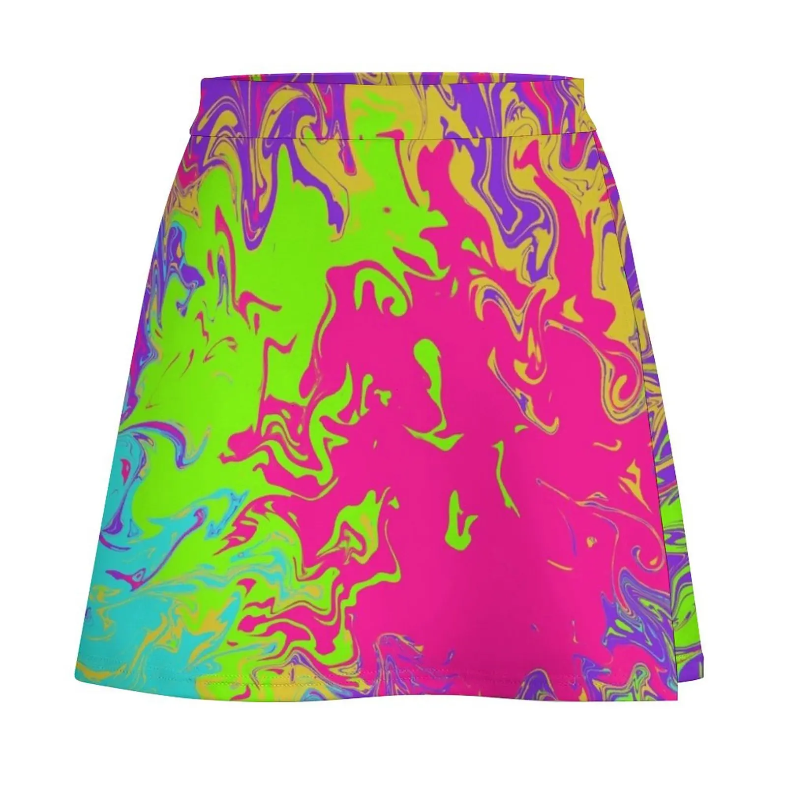 Neon Mini Skirt kawaii clothes short skirt skirts for women 2025 Mini Skirt