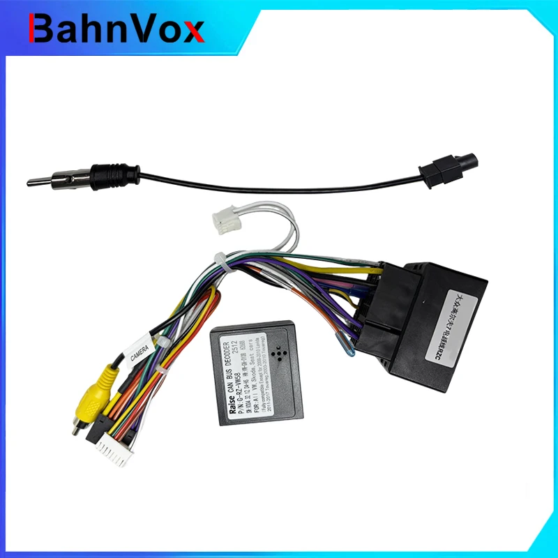 CAN Bus Wiring Harness Adapter for Volkswagen Golf MK7 Jetta Polo Caddy Tiguan Cable for 16 Pin Car Android Multimedia