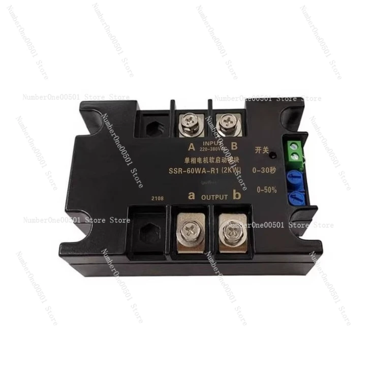 

Single-phase motor soft starter soft start module Two-phase motor soft start SSR-20WA-R1