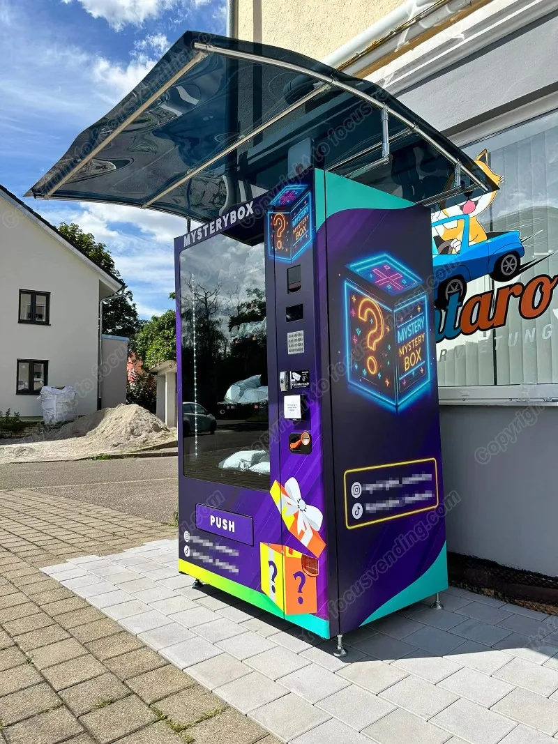 Modern Customized Automatic Retail Snack Beverage Kiosk Featuring Card Coin and Banknote Payment and Reliable Dispensing