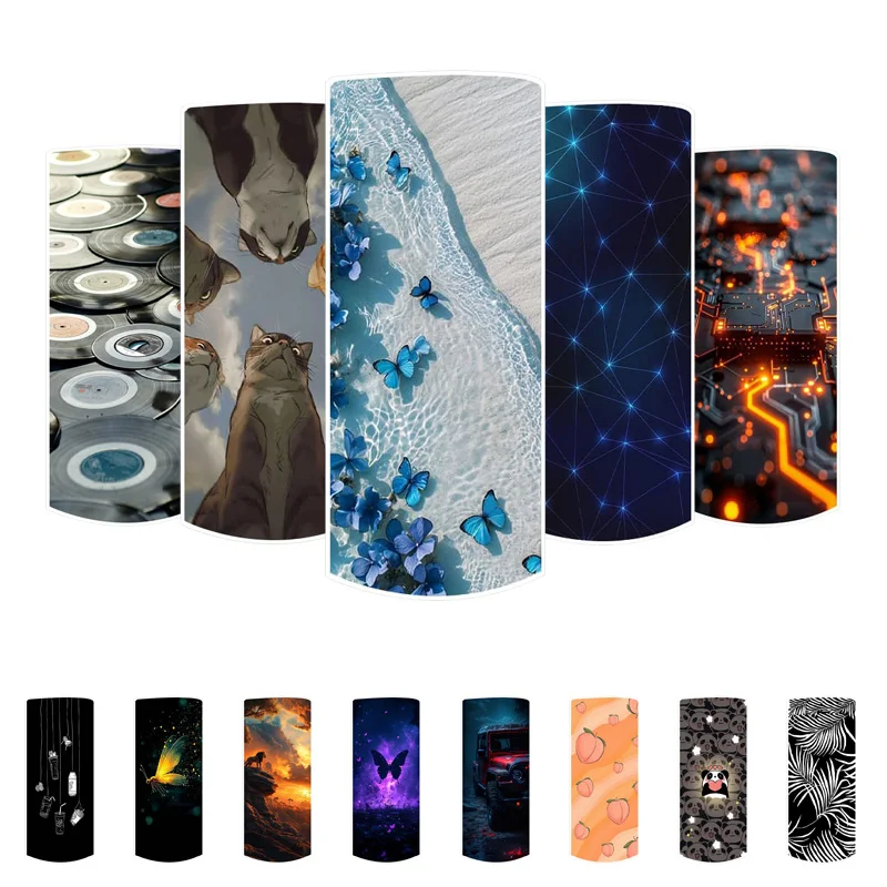 Dibujos animados para Nokia 105 4G 2023 funda transparente de silicona TPU para teléfono Nokia 105 4G (2023) parachoques Nokia105 4G 2021 Nokia105 4G