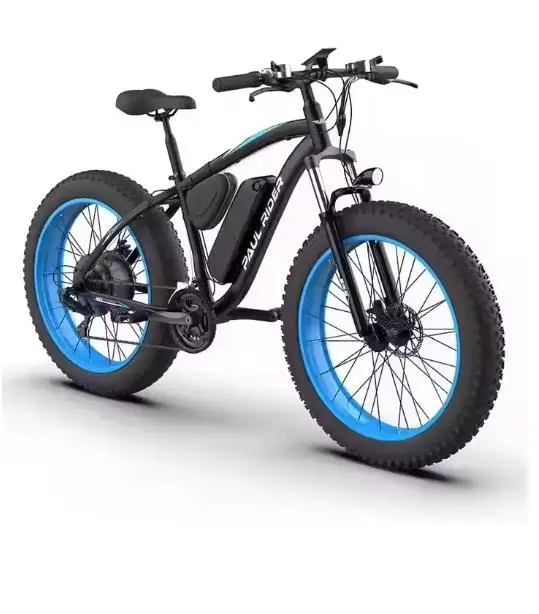 Liga de alumínio Fat Tire bicicleta elétrica para adultos, praia e neve Ebike, bateria de lítio, 48V, 15Ah, por tempo limitado de baixo custo