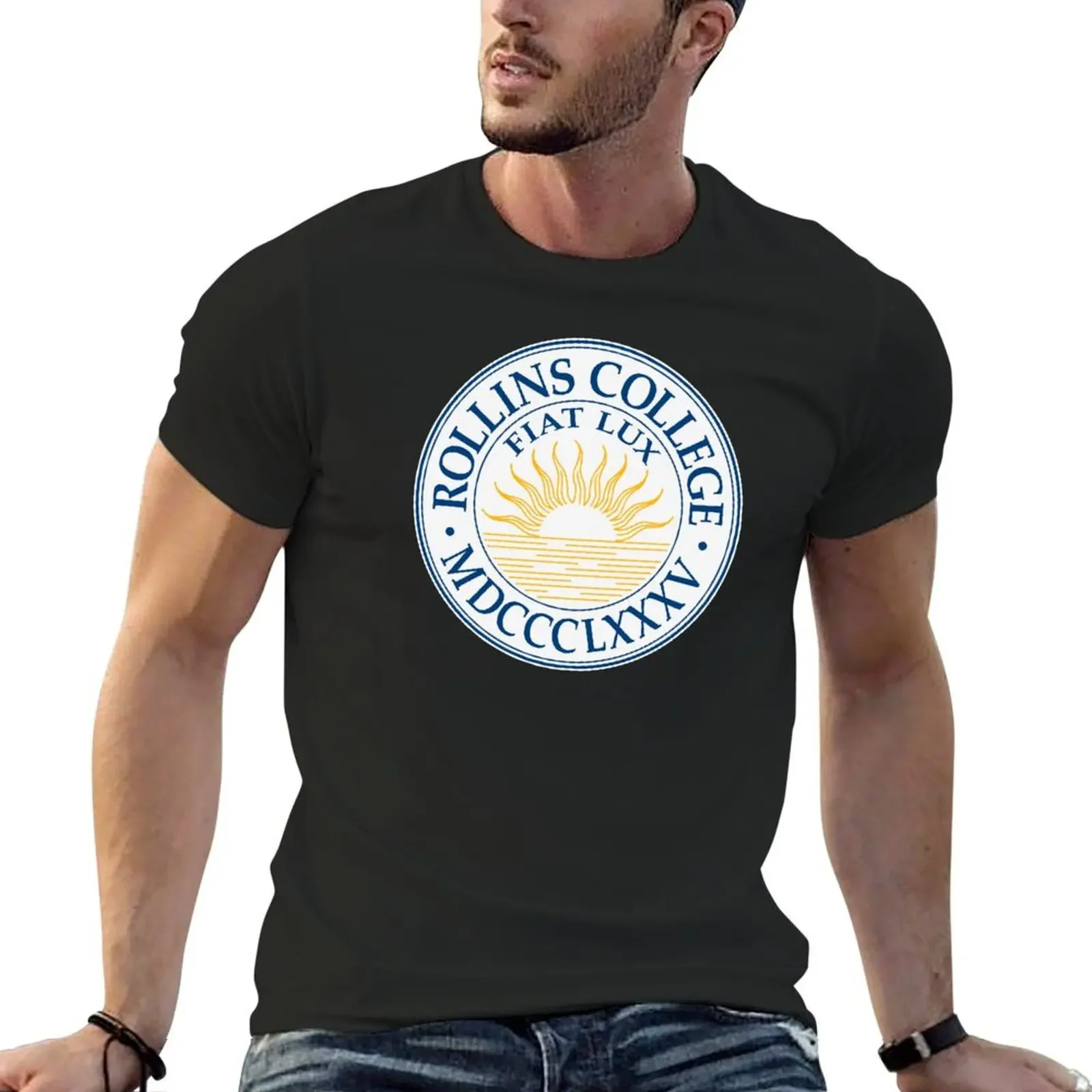 

Rollins College T-Shirt for a boy baggy shirts fitted t shirts for men