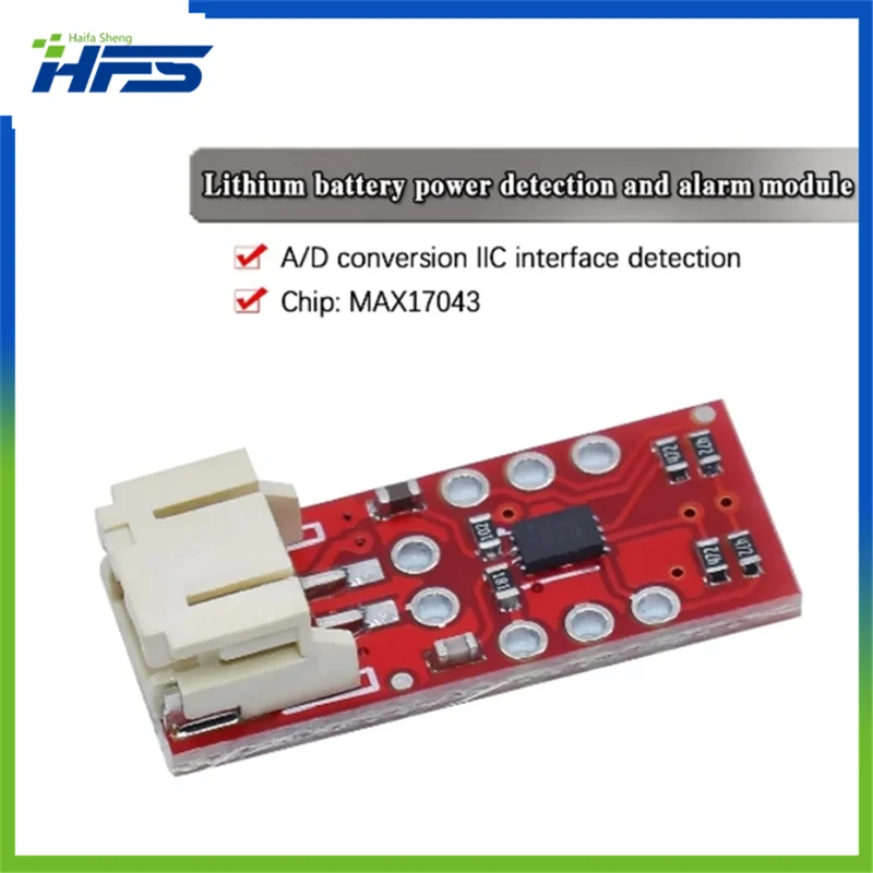 

LiPo Fuel Gauge Lithium Battery Detection Board Module A/D Conversion IIC I2C Interface MAX17043 Diy Electronic