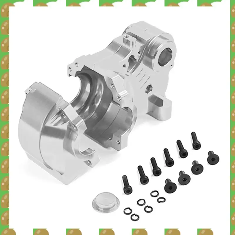 

T36C CNC Metal Three Sections Fission Diff Gear Box Set Fit For 1/5 HPI ROFUN BAHA ROVAN KM BAJA 5B 5T 5SC Kit ,Silver