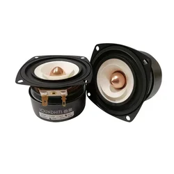 Original Soundhits SQ-302S/SQ-305S Home Audio DIY 3'' Full Frequency Speaker Unit Magnetic Shielded 4ohm/15W Square Basket