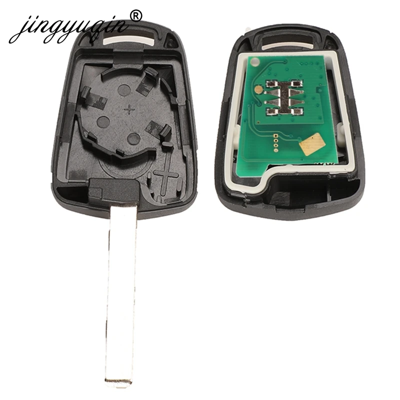 jingyuqin 433Mhz ID46-pcf7941 Car Remote Key for Opel / Vauxhall Astra H 2004-2009 Zafira B 2005-2013 Corsa D 2007-2012 Meriva B