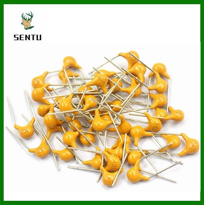 

100PCS/LOT Monolithic Ceramic Capacitor 10PF 47PF 100PF 2.2nF 4.7nF 10nF 100nF 470nF 1UF 0.1UF 0.47UF 102 222 472 103 104 50V