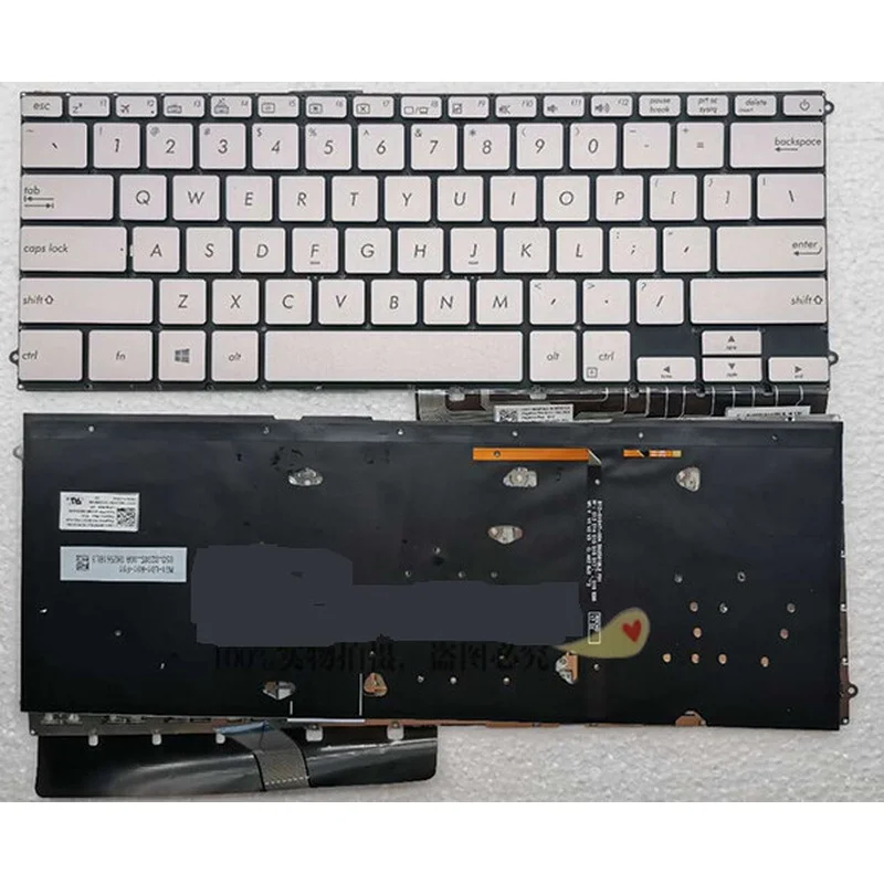 OEM Replacement New for Asus Zenbook UX490 UX490CA UX490U UX490UA UX490UAR US Keyboard Backlit