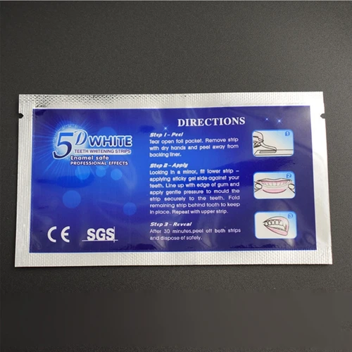 Imagen 2 del producto Tiras blanqueadoras dientes Y1UF, herramienta limpieza Dental antideslizante, tiras blanqueadoras efecto profesional, a