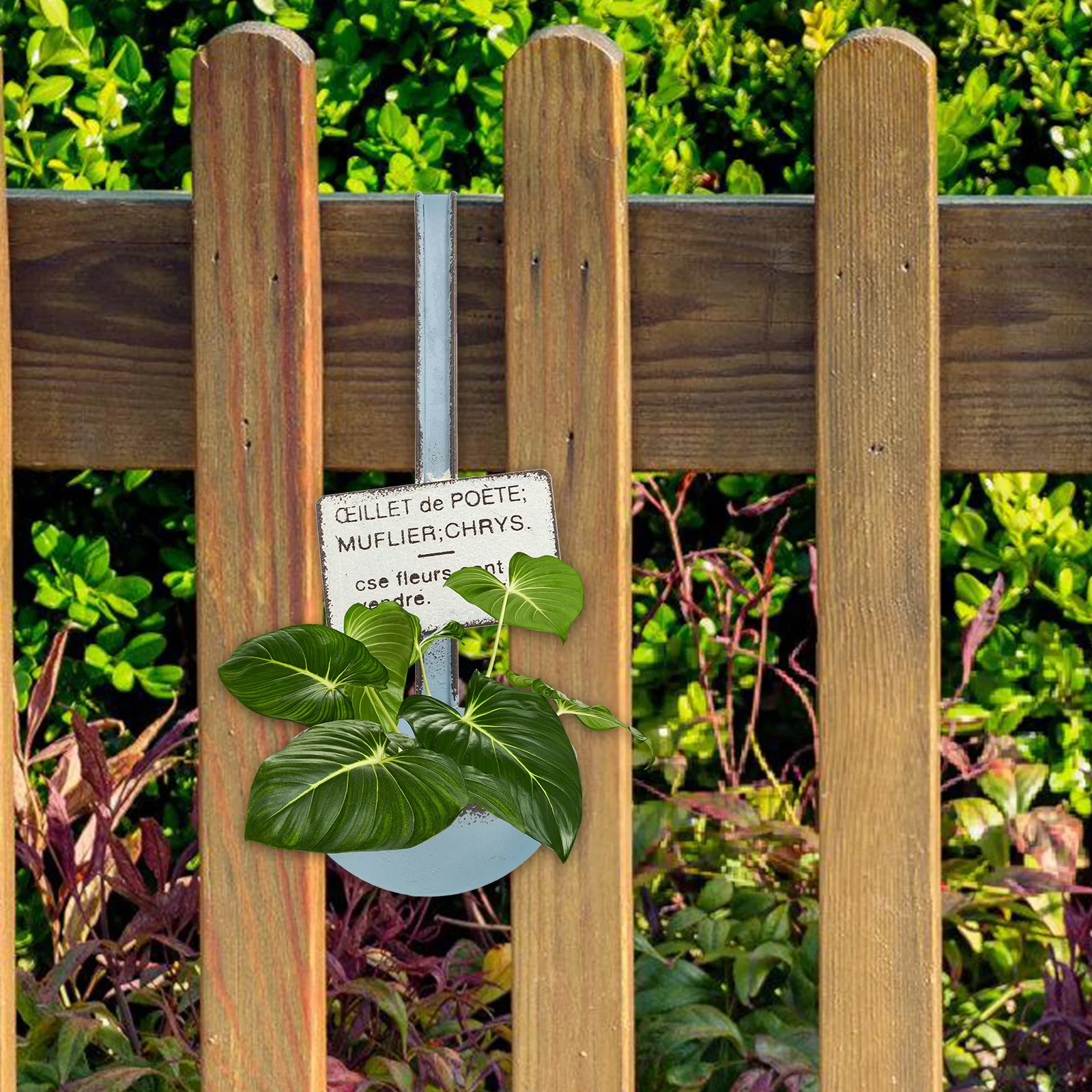 

Spoon Shaped Planter Cute Succulent Pot Decorative Iron Flower Pot for Indoor Outdoor Garden Balcony Patio Home Decor