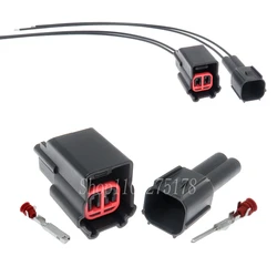 1 Set 2 Pin 3U2Z-14S411-EKB Car Headlight Wire Cable Socket for Toyota Lexus EPC E-4995 Auto Waterproof Connector for Ford