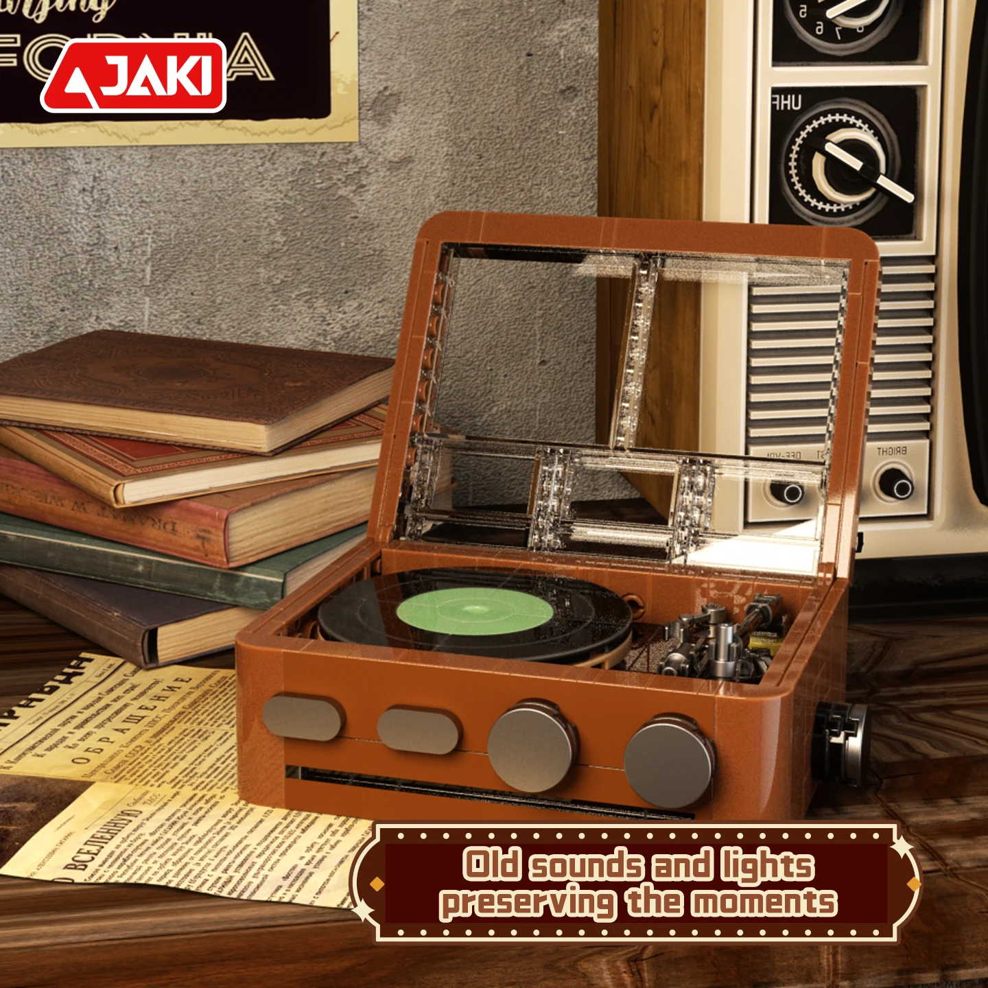 JAKI Série Retrô Toca-discos/M - Retro Gaming Lego avaliação e preço