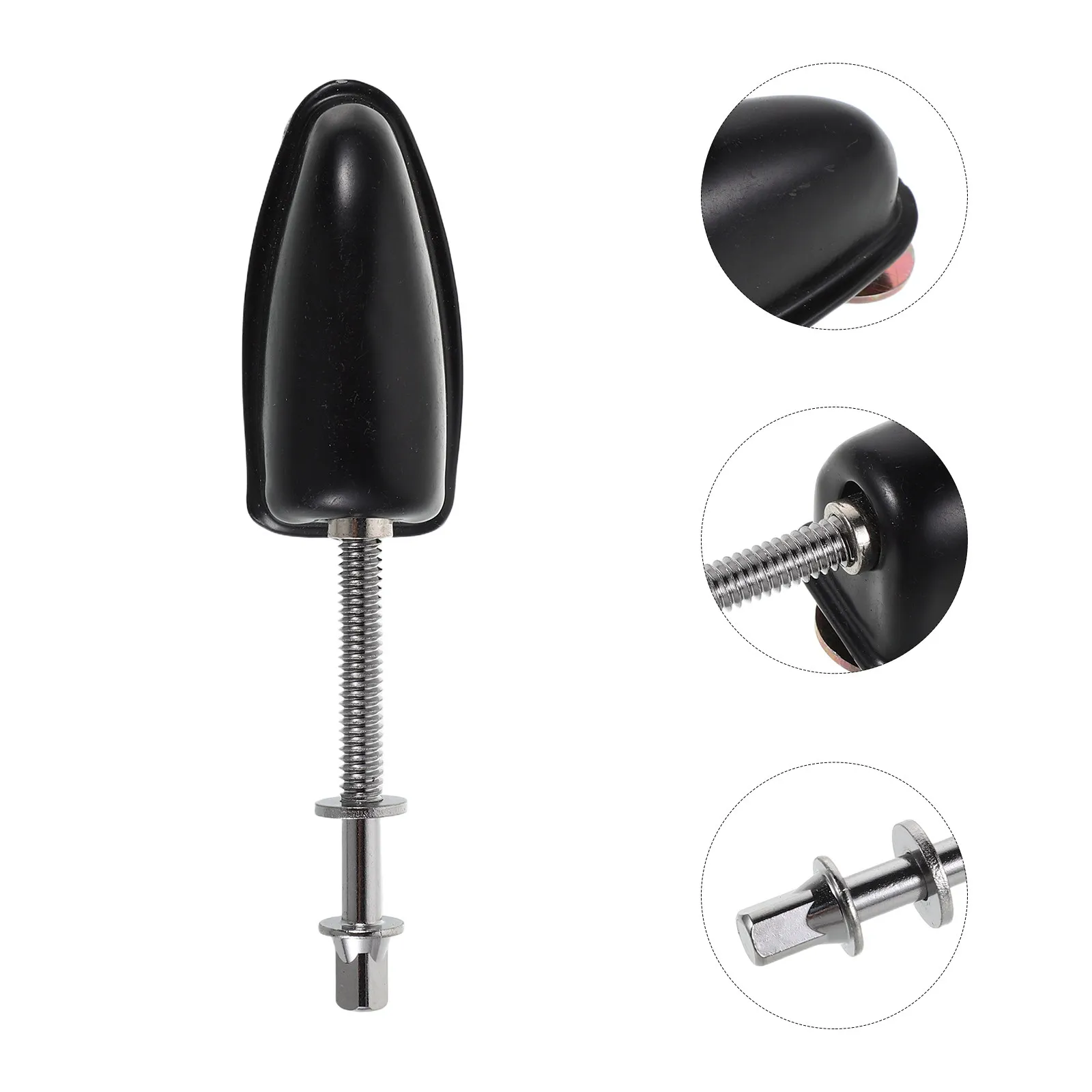 

Black Snare Drum Lugs Metal Percussion Mounting Hardware 8Cm Mounting Distance Drum Lug Replacement Parts for Live Recording