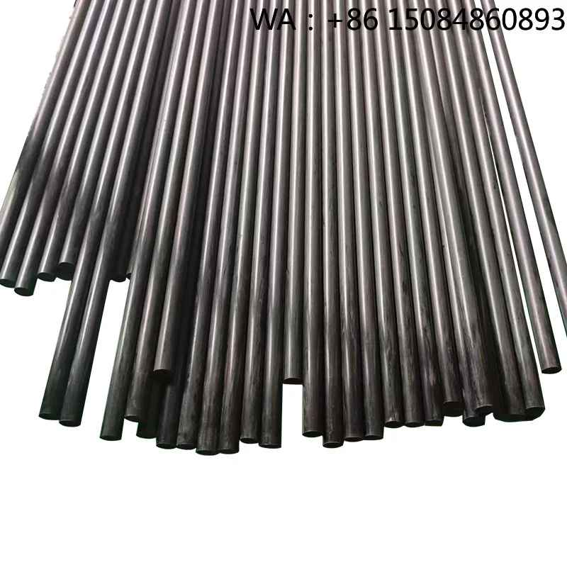 

Solid CFRP Carbon Composite Round Rod Stick Available In 1mm To 20mm Diameter Custom Length For Industrial Equipment Support Acc