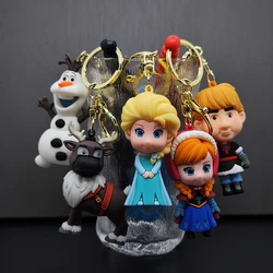 Cartoon Disney Anime Frozen Princess Elsa Pendant Phone Bag Ornament Jewelry Gifts Keychain Car Key Chain Key Ring Keyring