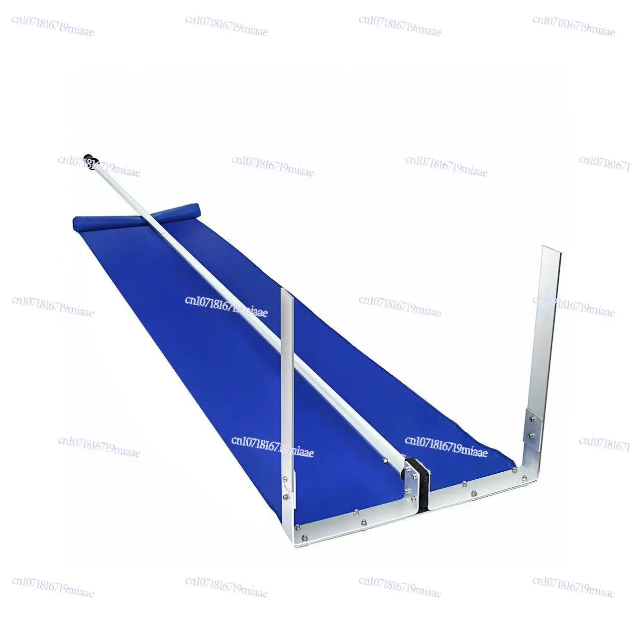 20-Foot Aluminum Snow  Roof Rake, Adjustable Extended Rod Roof Scraper, Pole Removable