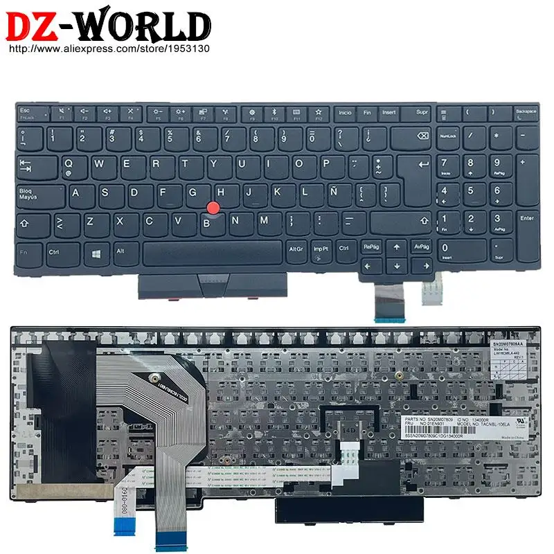 for Lenovo Thinkpad T570 P51S T580 P52S Laptop Keyboard LAS UK CH SWS PT SI SK SE HU ES CZ DK FR BR BG NL Azerty