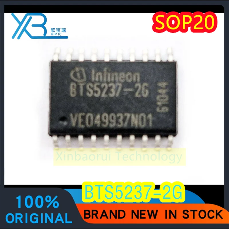 

(3/30pieces) BTS5237-2G BTS5237-26 SOP20 car body computer board vulnerable turn signal driver chip 100% brand new good quality