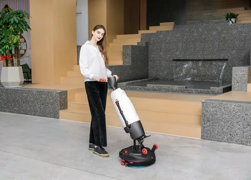 مجفف تنظيف واسع، معدات تنظيف احترافية، منظف أرضيات أوتوماتيكي، محركات صناعية قوية