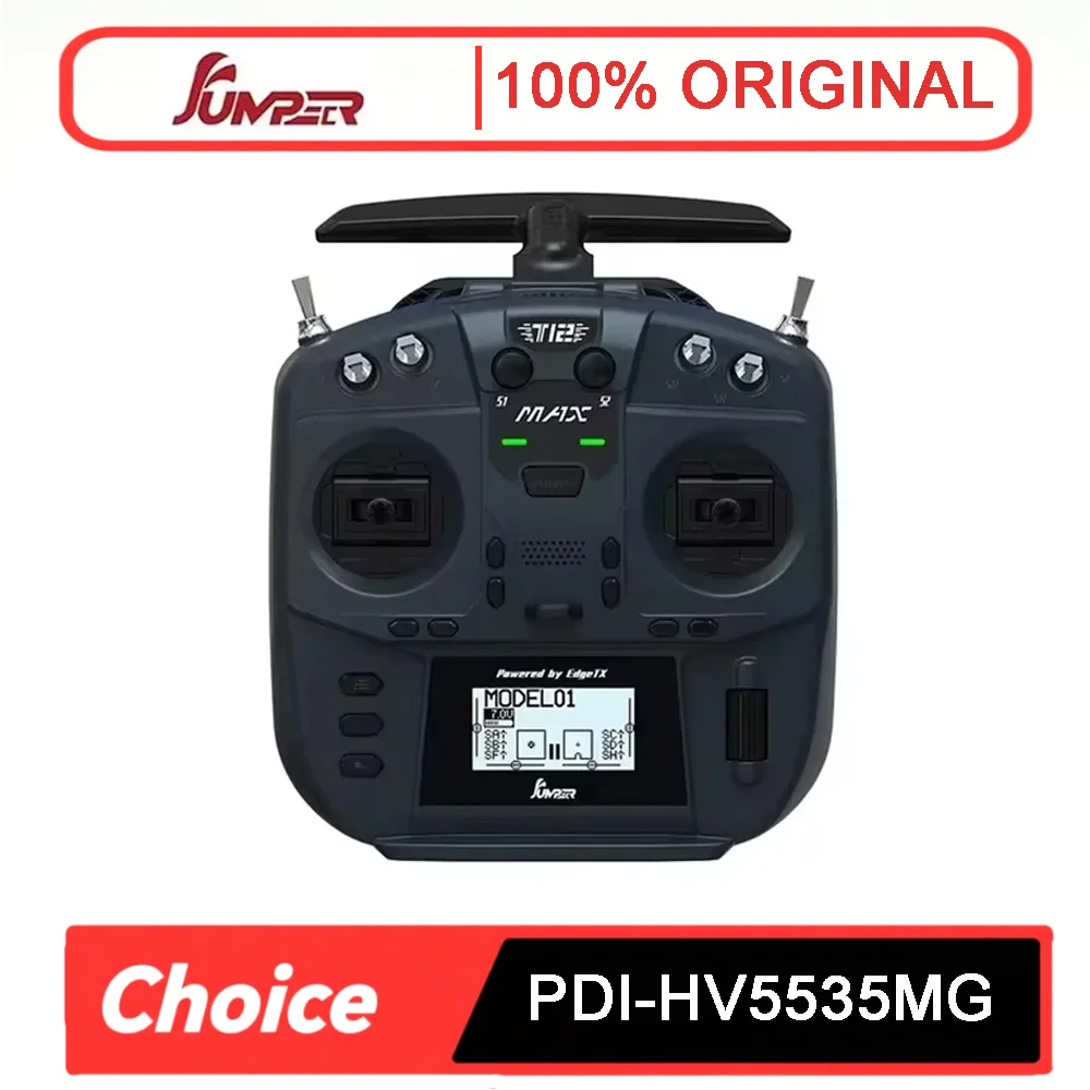 

Радиоконтроллер Jumper T12 MAX VS-M, датчик Холла, подвесы RDC50, 2,4 ГГц, передатчик, пульт дистанционного управления для RC FPV, дрона дальнего действия