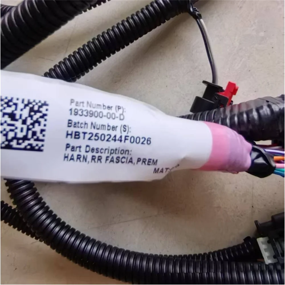 Suitable for the rear bumper wiring harness of the 2025 Tesla Model Y refresh model 1933900-00-D