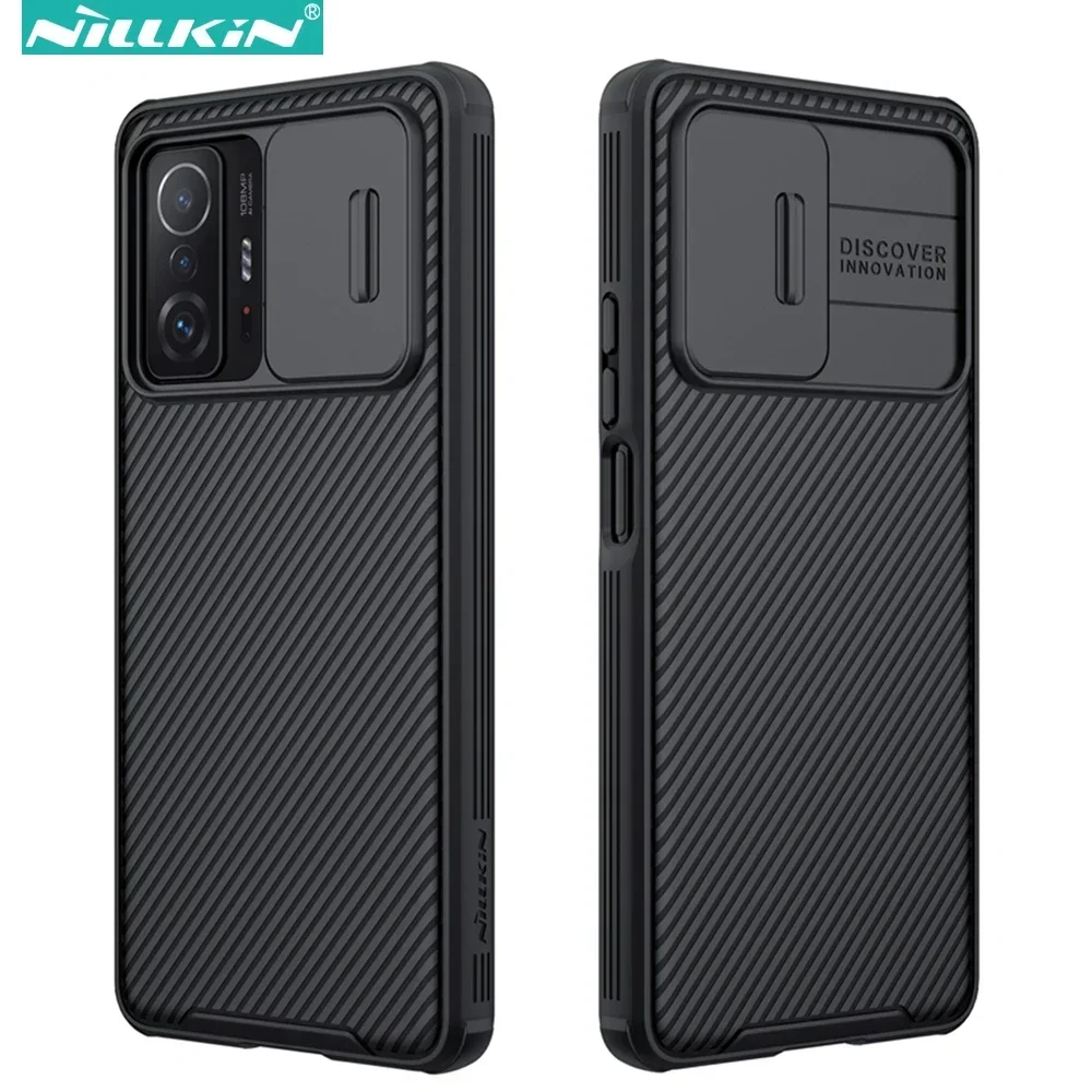 Nillkin for Xiaomi 12T Pro Mi 11T Pro Mi 10T Pro 5G CamShield Case with Slide Camera Cover Protector Hard Cover